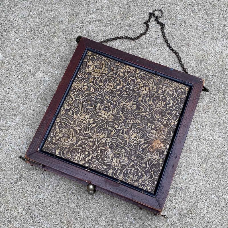 画像6: VINTAGE ANTIQUE WALL MIRROR ヴィンテージ アンティーク 鏡 ミラー 壁掛けミラー ウォールミラー 三面鏡 / ウッド 木製 折り畳み トラベルミラー 店舗什器 アメリカ