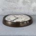 画像5: VINTAGE ANTIQUE WALL CLOCK SETH THOMAS ヴィンテージ アンティーク ウォールクロック セストーマス 壁掛け時計 / スクールクロック アイアン 鉄 丸型 店舗什器 アメリカ (2)