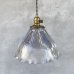 画像1: VINTAGE ANTIQUE HOLOPHANE LAMP ヴィンテージ アンティーク ホロフェーンランプ 天井照明 シーリングランプ / ライト ガラスシェード 店舗什器 アメリカ (2) (1)