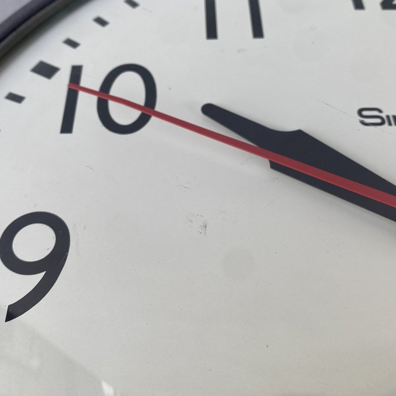 画像9: VINTAGE ANTIQUE WALL CLOCK SIMPLEX ヴィンテージ アンティーク ウォールクロック 壁掛け時計 シンプレックス / スクールクロック アイアン 鉄 丸型 店舗什器 アメリカ