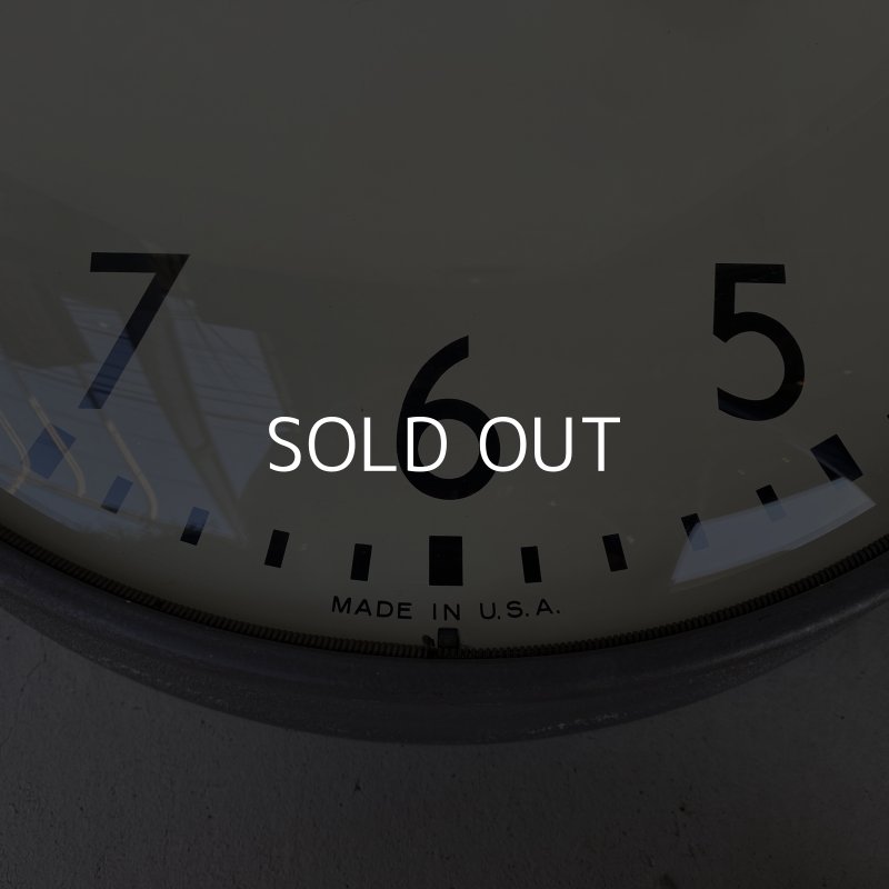 画像8: VINTAGE ANTIQUE WALL CLOCK SIMPLEX ヴィンテージ アンティーク ウォールクロック 壁掛け時計 シンプレックス / スクールクロック アイアン 鉄 丸型 店舗什器 アメリカ