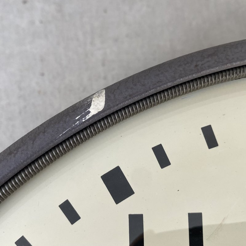 画像10: VINTAGE ANTIQUE WALL CLOCK SIMPLEX ヴィンテージ アンティーク ウォールクロック 壁掛け時計 シンプレックス / スクールクロック アイアン 鉄 丸型 店舗什器 アメリカ