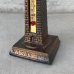 画像7: VINTAGE ANTIQUE WASHINGTON MONUMENT THERMOMETER JAPANNED ヴィンテージ アンティーク ワシントン モニュメント 温度計 ジャパンカラー / コレクタブル オブジェ ディスプレイ 記念塔 置物 アメリカ (3)