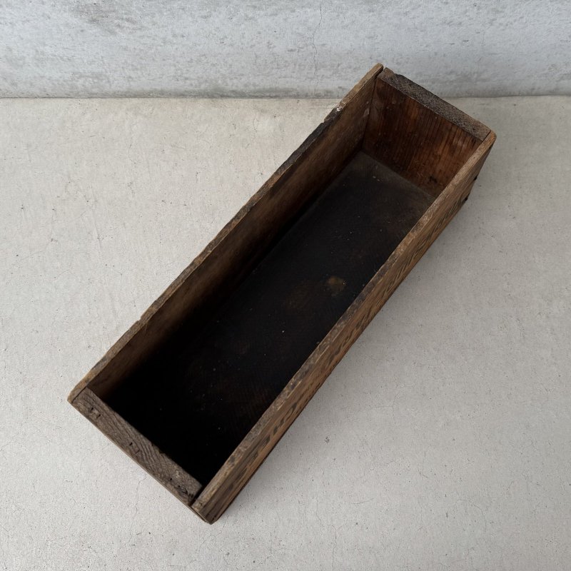 画像6: VINTAGE ANTIQUE WOOD CRATE WOODEN BOX YORKSHIRE FARM CHEESE ヴィンテージ アンティーク ウッドボックス 木箱 チーズ / コレクタブル 収納 ケース 店舗什器 アメリカ USA 