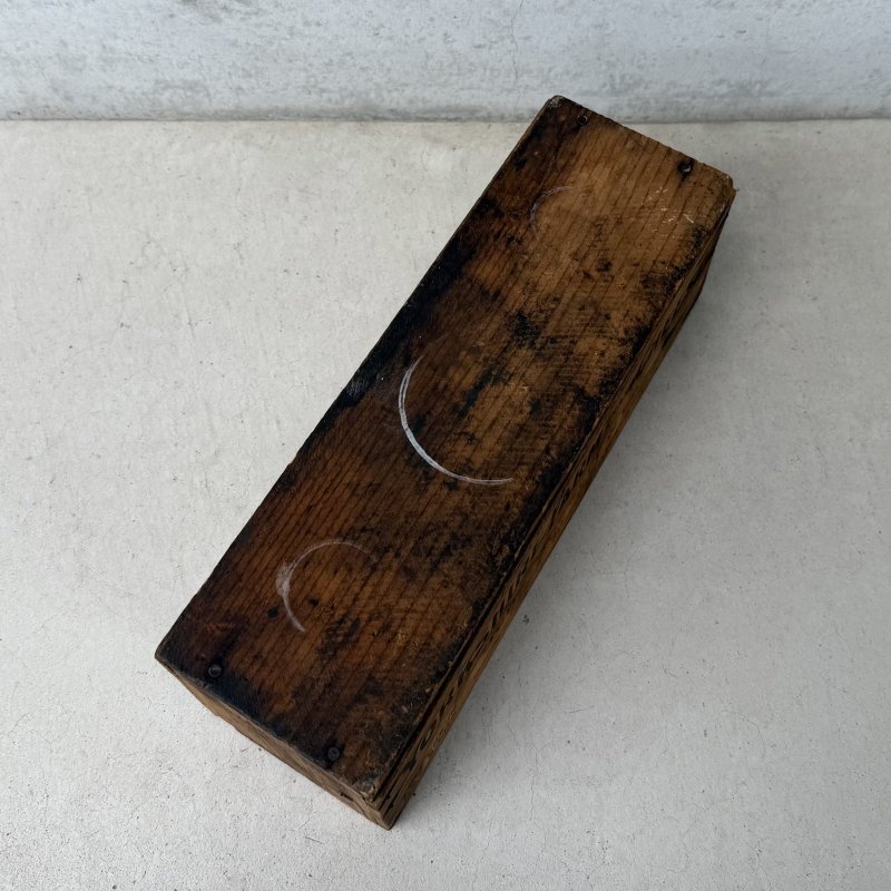 画像7: VINTAGE ANTIQUE WOOD CRATE WOODEN BOX YORKSHIRE FARM CHEESE ヴィンテージ アンティーク ウッドボックス 木箱 チーズ / コレクタブル 収納 ケース 店舗什器 アメリカ USA 