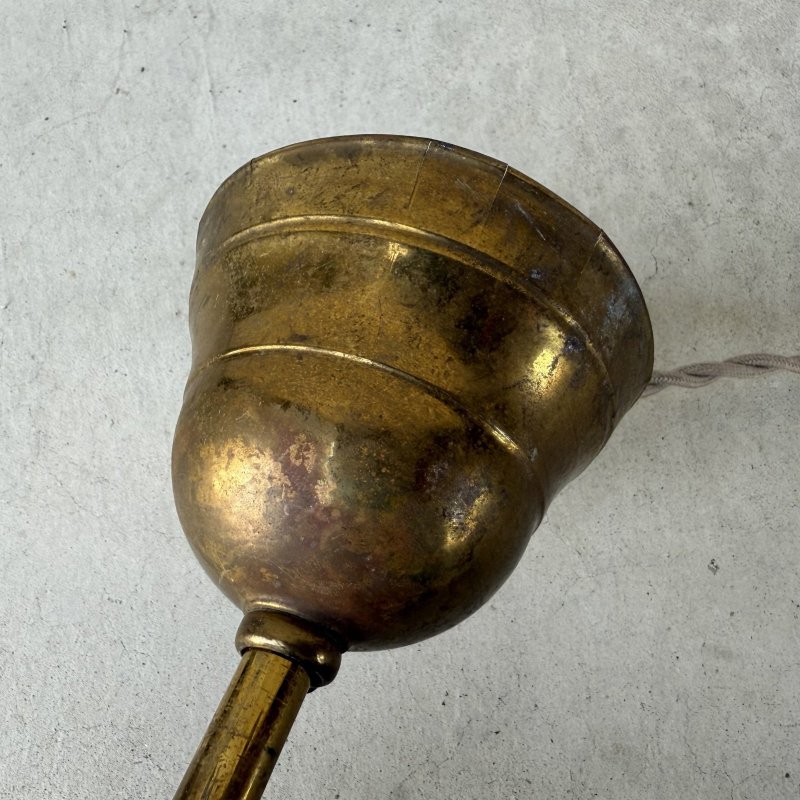 画像4: VINTAGE ANTIQUE LAMP LIGHT WALL LAMP ヴィンテージ アンティーク ライト ウォールランプ 壁付け照明 ブラケットランプ 2灯 / ランプ ブラス 真鍮 E26 店舗什器 アメリカ USA 