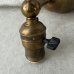 画像9: VINTAGE ANTIQUE LAMP LIGHT WALL LAMP ヴィンテージ アンティーク ライト ウォールランプ 壁付け照明 ブラケットランプ 2灯 / ランプ 真鍮 店舗什器 アメリカ USA 