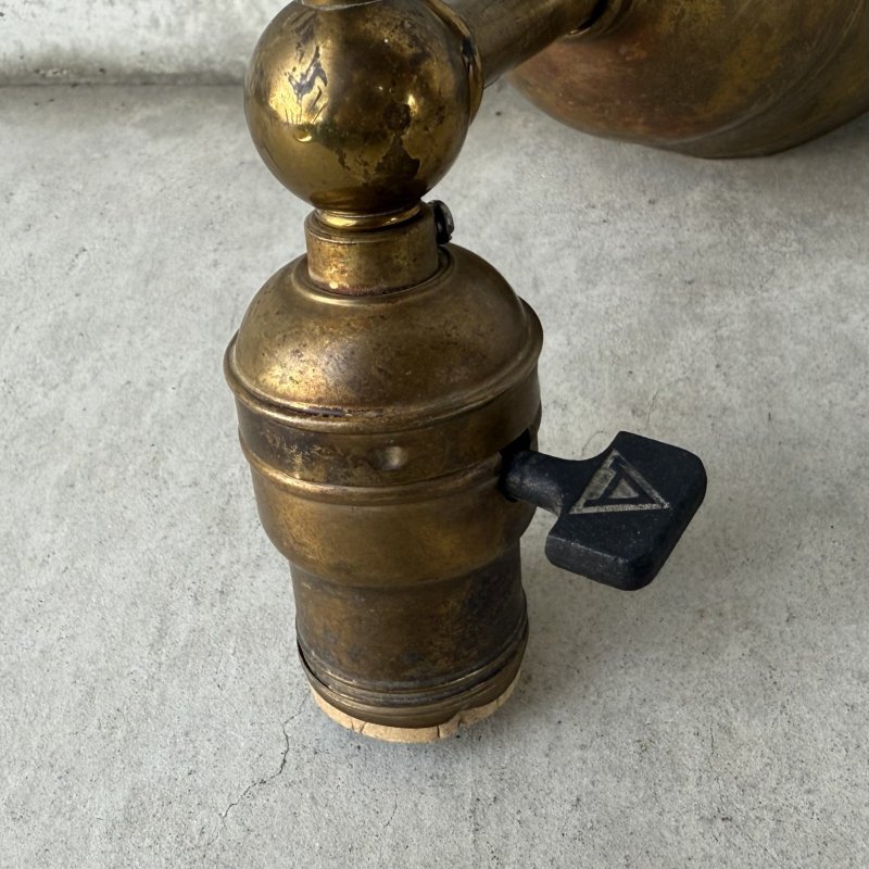画像9: VINTAGE ANTIQUE LAMP LIGHT WALL LAMP ヴィンテージ アンティーク ライト ウォールランプ 壁付け照明 ブラケットランプ 2灯 / ランプ ブラス 真鍮 E26 店舗什器 アメリカ USA 