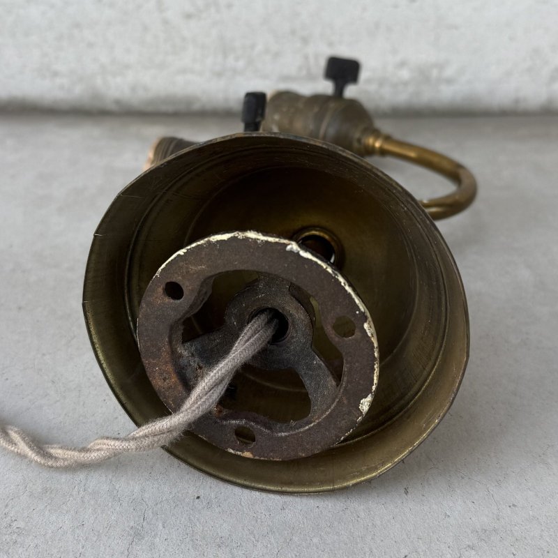 画像6: VINTAGE ANTIQUE LAMP LIGHT WALL LAMP ヴィンテージ アンティーク ライト ウォールランプ 壁付け照明 ブラケットランプ 2灯 / ランプ ブラス 真鍮 E26 店舗什器 アメリカ USA 
