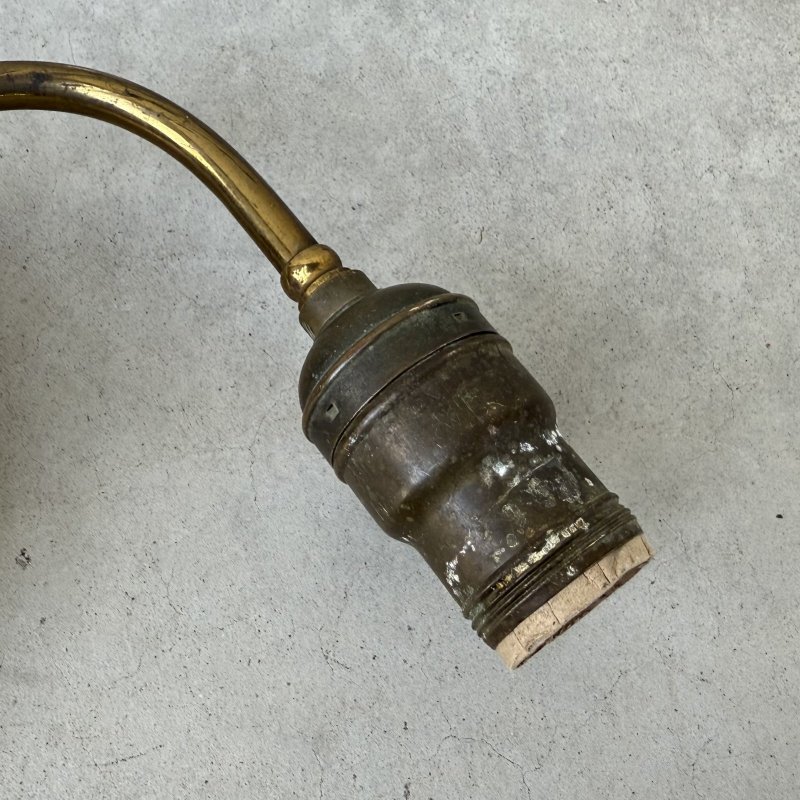 画像8: VINTAGE ANTIQUE LAMP LIGHT WALL LAMP ヴィンテージ アンティーク ライト ウォールランプ 壁付け照明 ブラケットランプ 2灯 / ランプ ブラス 真鍮 E26 店舗什器 アメリカ USA 