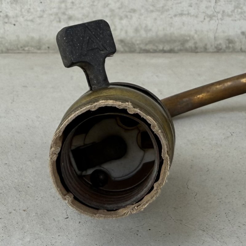 画像10: VINTAGE ANTIQUE LAMP LIGHT WALL LAMP ヴィンテージ アンティーク ライト ウォールランプ 壁付け照明 ブラケットランプ 2灯 / ランプ ブラス 真鍮 E26 店舗什器 アメリカ USA (2)