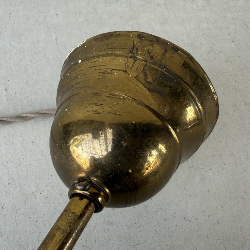 画像4: VINTAGE ANTIQUE LAMP LIGHT WALL LAMP ヴィンテージ アンティーク ライト ウォールランプ 壁付け照明 ブラケットランプ 2灯 / ランプ ブラス 真鍮 E26 店舗什器 アメリカ USA (2)