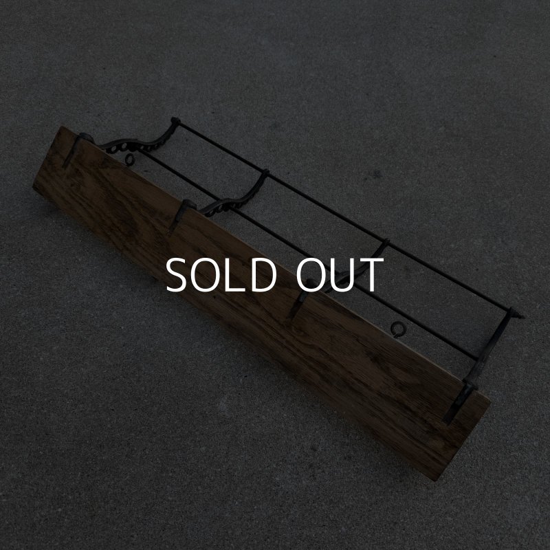 画像3: VINTAGE ANTIQUE COAT HAT RACK ヴィンテージ アンティーク コートラック ハットラック ウォールハンガー / ウォールインテリア 木製 アイアン 店舗什器 アメリカ (1)