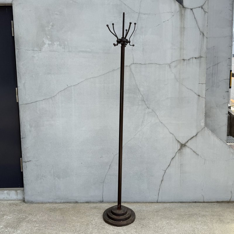 画像2: VINTAGE ANTIQUE COAT RACK ヴィンテージ アンティーク コートラック コートハンガー ポールハンガー ハンガーラック / ディスプレイ アイアン 家具 店舗 什器 アメリカ