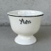画像2: VINTAGE ANTIQUE BAILEYS SUGAR POT ヴィンテージ アンティーク ベイリーズ フェイスカップ シュガーポット / コレクタブル オブジェ ティーカップ マグカップ ノベルティ 陶器 食器 雑貨 (1) (2)
