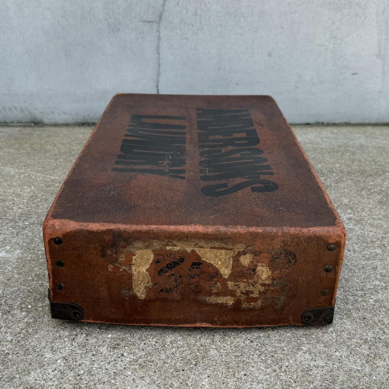 画像4: VINTAGE ANTIQUE BOX FIBER ANDERSON'S LAUNDRY ヴィンテージ アンティーク ボックス 箱 ファイバー / コレクタブル ディスプレイ 収納 ケース 店舗什器 アメリカ USA