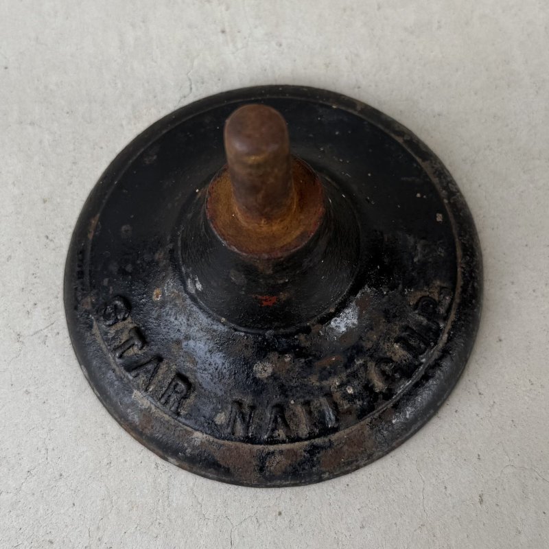 画像6: VINTAGE ANTIQUE STAR NAIL CUP ヴィンテージ アンティーク ネイルカップ 釘入れ / ディスプレイ インダストリアル 小物入れ パーツ入れ キャストアイアン 鋳物 店舗什器 アメリカ