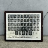 VINTAGE ANTIQUE 1922 CLASS PRORIA CONSISTORY S.P.R.S ヴィンテージ アンティーク フリーメイソン 集合写真 / ウォールインテリア コレクタブル フレーム 壁掛け 額装 木製 20'S アメリカ
