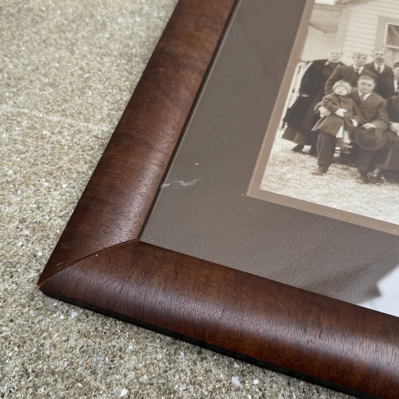 画像7: VINTAGE ANTIQUE PHOTO ヴィンテージ アンティーク 集合写真 ウォールインテリア フレーム 額装 / 壁掛け 木製 店舗什器 アメリカ