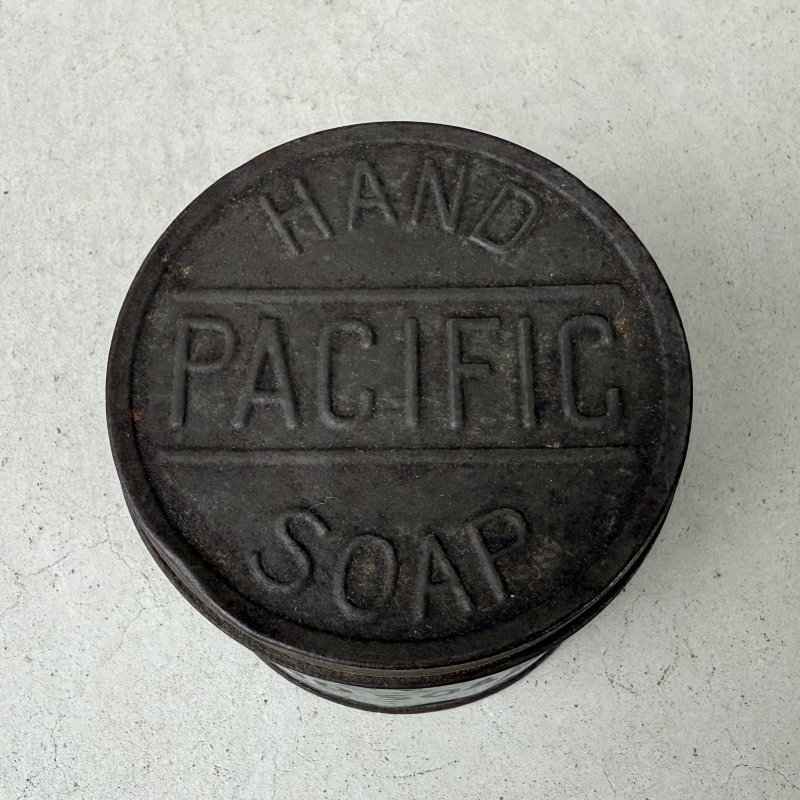 画像5: VINTAGE ANTIQUE PACIFIC HAND SOAP TIN CAN ヴィンテージ アンティーク ティン 缶 / アドバタイジング ボックス 箱 小物入れ 筒型 収納 雑貨 企業物 アメリカ