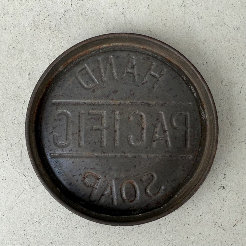 画像8: VINTAGE ANTIQUE PACIFIC HAND SOAP TIN CAN ヴィンテージ アンティーク ティン 缶 / アドバタイジング ボックス 箱 小物入れ 筒型 収納 雑貨 企業物 アメリカ