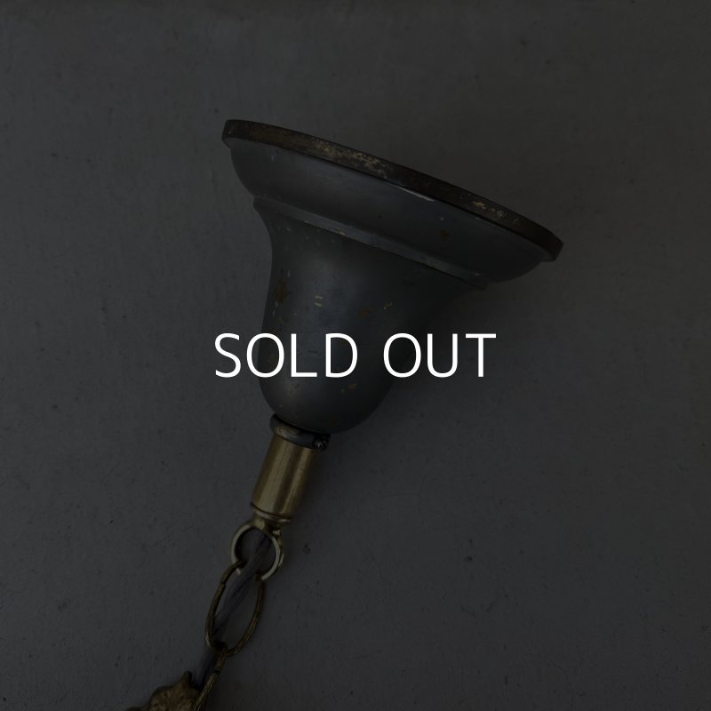 画像8: VINTAGE ANTIQUE LIGHT HUBBELL ヴィンテージ アンティーク シャンデリア 吊り下げライト  シーリングランプ 天井照明 / 2灯 ライト ペンダントライト E26 店舗什器 アメリカ USA (1)