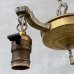 画像4: VINTAGE ANTIQUE LIGHT PERKINS ヴィンテージ アンティーク シャンデリア 吊り下げライト  天井照明 / 2灯 ライト ペンダントライト シーリングランプ E26 店舗什器 アメリカ USA (3)