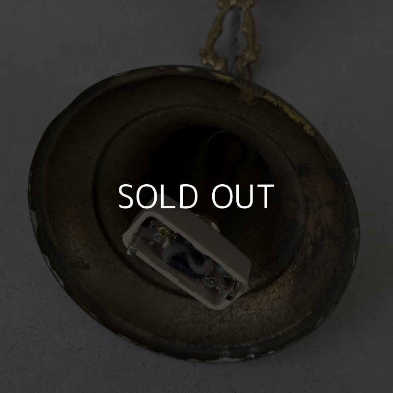 画像10: VINTAGE ANTIQUE LIGHT HUBBELL ヴィンテージ アンティーク シャンデリア 吊り下げライト  シーリングランプ 天井照明 / 2灯 ライト ペンダントライト E26 店舗什器 アメリカ USA (1)