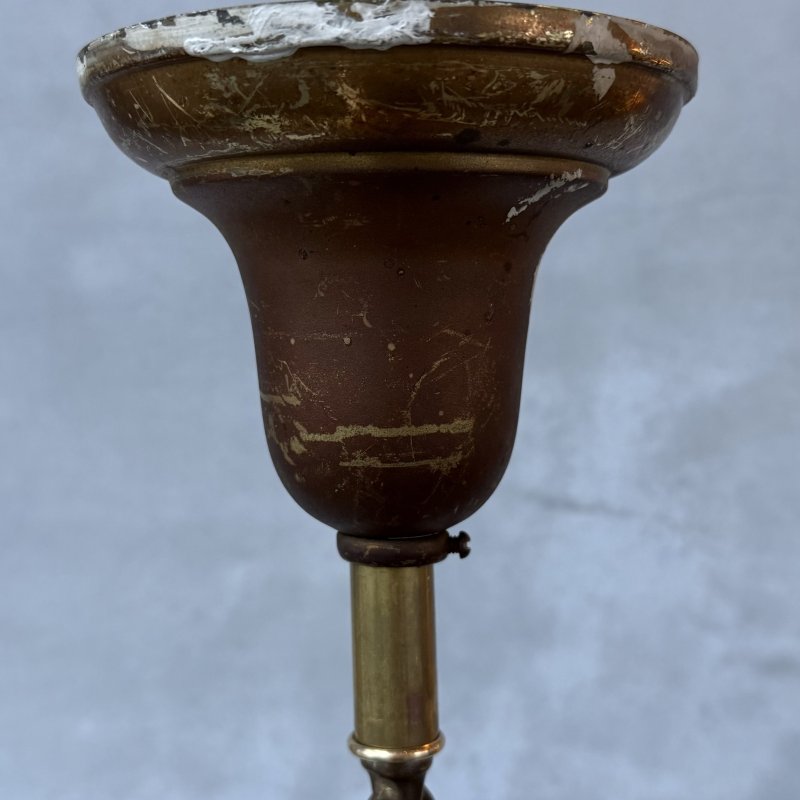 画像6: VINTAGE ANTIQUE LIGHT ヴィンテージ アンティーク シャンデリア 吊り下げライト  シーリングランプ 天井照明 / 3灯 ライト ペンダントライト E26 店舗什器 アメリカ USA (4)