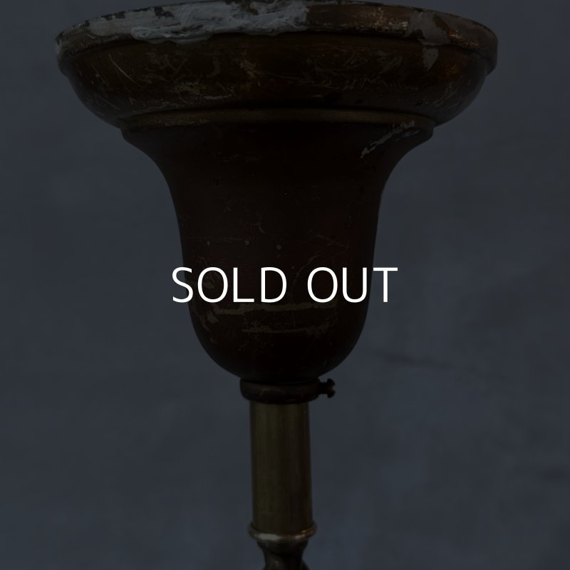 画像6: VINTAGE ANTIQUE LIGHT ヴィンテージ アンティーク シャンデリア 吊り下げライト  シーリングランプ 天井照明 / 3灯 ライト ペンダントライト E26 店舗什器 アメリカ USA (4)