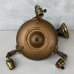 画像3: VINTAGE ANTIQUE LIGHT  ヴィンテージ アンティーク シャンデリア 吊り下げライト シーリングランプ 天井照明 / 3灯 ライト ペンダントライト 真鍮 E26 店舗什器 アメリカ USA (1)