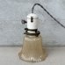 画像2: VINTAGE ANTIQUE LAMP ヴィンテージ アンティーク 吊り下げライト 天井照明 / ライト ペンダントライト ポーセリン ガラスシェード E26 店舗什器 アメリカ (3) (2)