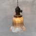 画像9: VINTAGE ANTIQUE LAMP ヴィンテージ アンティーク 吊り下げライト 天井照明 / ライト ペンダントライト ガラスシェード E26 店舗什器 アメリカ (2)