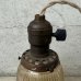 画像6: VINTAGE ANTIQUE LAMP ヴィンテージ アンティーク 吊り下げライト 天井照明 / ライト ペンダントライト ガラスシェード E26 店舗什器 アメリカ (2)