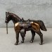 画像5: VINTAGE ANTIQUE JAPANNED WESATERN HORSE FIGURE ヴィンテージ アンティーク ジャパンド ジャパンフィニッシュ 馬 ウエスタン ホース オブジェ / コレクタブル ジャパンカラー ディスプレイ 動物 アメリカ (5)