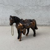 VINTAGE ANTIQUE JAPANNED WESATERN HORSE FIGURE ヴィンテージ アンティーク ジャパンド ジャパンフィニッシュ 馬 ウエスタン ホース オブジェ / コレクタブル ジャパンカラー ディスプレイ 動物 アメリカ (4)