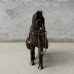 画像2: VINTAGE ANTIQUE JAPANNED WESATERN HORSE FIGURE ヴィンテージ アンティーク ジャパンド ジャパンフィニッシュ 馬 ウエスタン ホース オブジェ / コレクタブル ジャパンカラー ディスプレイ 動物 アメリカ (5) (2)