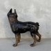 画像2: VINTAGE ANTIQUE BOSTON TERRIER DOOR STOPPER ヴィンテージ アンティーク ボストンテリア ドアストッパー / コレクタブル オブジェ キャストアイアン 鋳物 置物 犬 店舗什器 アメリカ (4) (2)