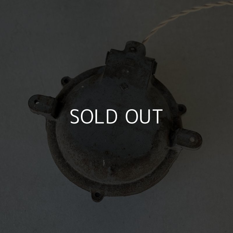 画像5: VINTAGE ANTIQUE LIGHT CAPSULE LAMP MAPELEC AMIENS ヴィンテージ アンティーク ライト カプセルランプ マリンランプ ウォールランプ 壁付け照明  天井照明 / インダストリアル  鋳物 E26 工業用 店舗什器 フランス