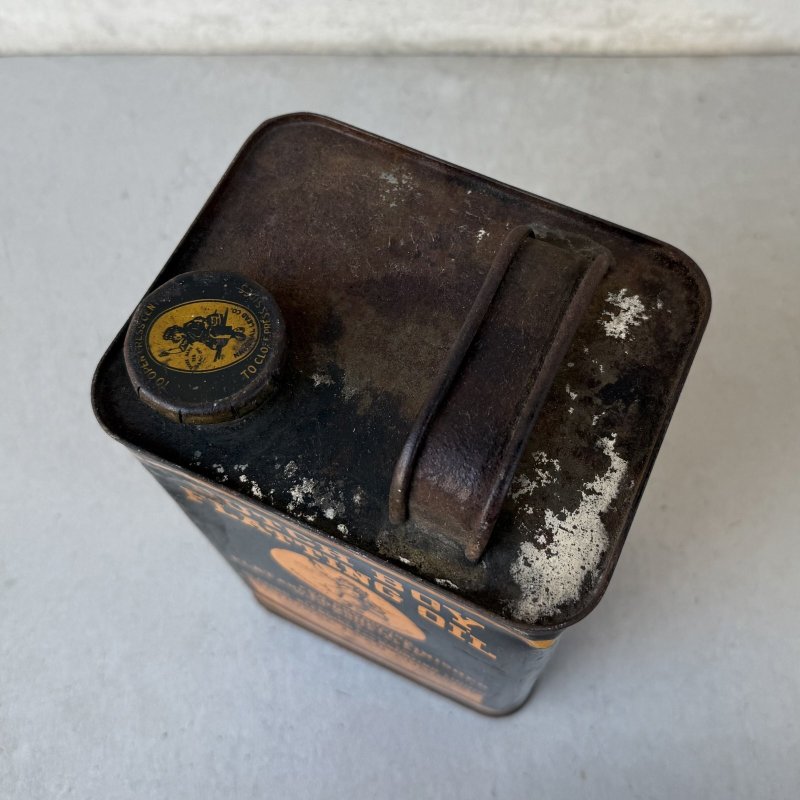 画像5: VINTAGE ANTIQUE DUTCH BOY ヴィンテージ アンティーク ダッチボーイ TIN缶 / コレクタブル アドバタイジング ガレージ オイル缶 オブジェ ディスプレイ 企業物 アメリカ  (4)