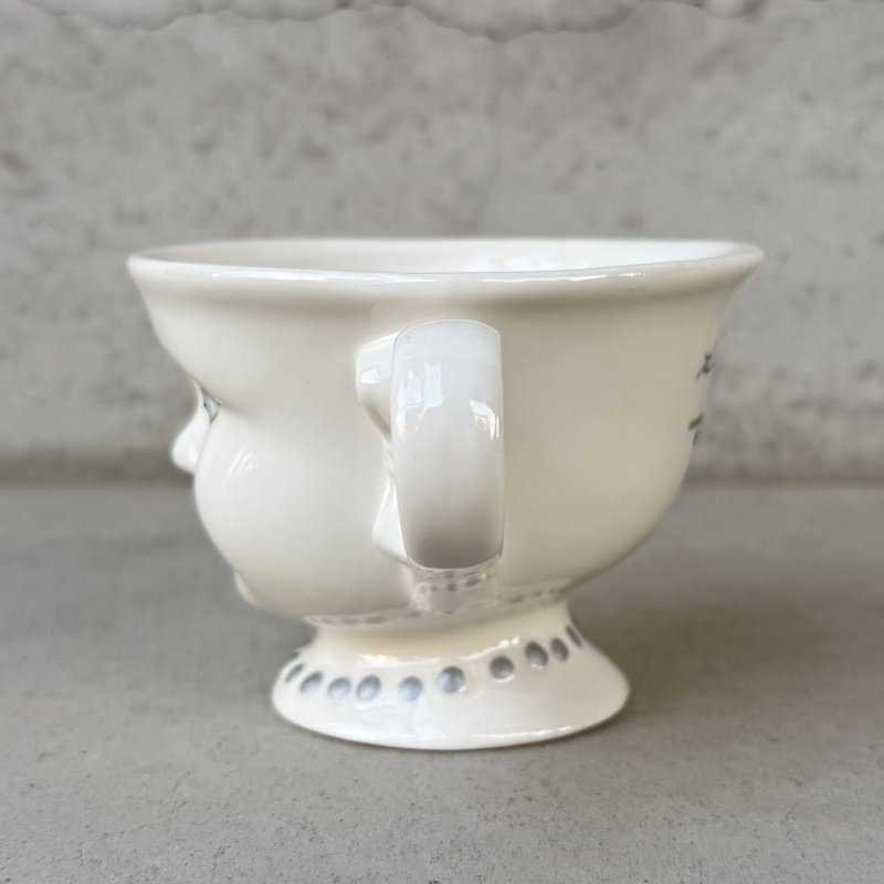 画像4: VINTAGE ANTIQUE BAILEYS HELEN HUNNT ヴィンテージ アンティーク ベイリーズ フェイスカップ ヘレンハント / コレクタブル オブジェ ティーカップ マグカップ ノベルティ 陶器 食器 雑貨 (8)