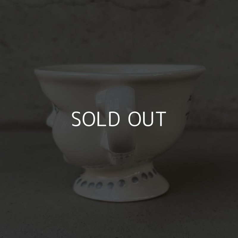 画像4: VINTAGE ANTIQUE BAILEYS HELEN HUNNT ヴィンテージ アンティーク ベイリーズ フェイスカップ ヘレンハント / コレクタブル オブジェ ティーカップ マグカップ ノベルティ 陶器 食器 雑貨 (8)