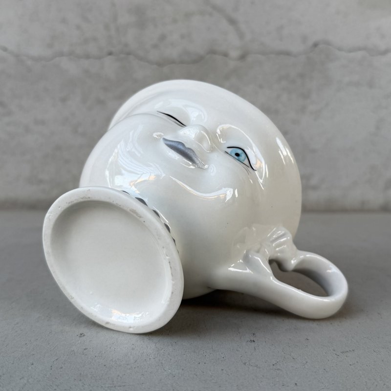 画像6: VINTAGE ANTIQUE BAILEYS  HELEN HUNT ヴィンテージ アンティーク ベイリーズ フェイスカップ ヘレンハント / コレクタブル オブジェ ティーカップ マグカップ ノベルティ 陶器 食器 雑貨 (7)