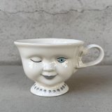 VINTAGE ANTIQUE BAILEYS HELEN HUNNT ヴィンテージ アンティーク ベイリーズ フェイスカップ ヘレンハント / コレクタブル オブジェ ティーカップ マグカップ ノベルティ 陶器 食器 雑貨 (8)