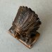 画像6: VINTAGE ANTIQUE INDIAN JAPANNED ヴィンテージ アンティーク インディアン ジャパンド ジャパンフィニッシュ オブジェ 貯金箱 / コレクタブル ジャパンカラー ディスプレイ 胸像 置物 アメリカ (6)