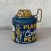 画像1: VINTAGE ANTIQUE PLANTERS MR PEANUT TIN CAN ヴィンテージ アンティーク ミスターピーナッツ ティン 缶 / コレクタブル アドバタイジング ボックス 箱 小物入れ 筒型  ナッツチョッパー 雑貨 企業物 アメリカ (1)