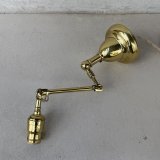 VINTAGE ANTIQUE LAMP LIGHT WALL LAMP FARIES HUBBELL ヴィンテージ アンティーク フェアリーズ ライト ウォールランプ 壁付け照明 ブラケットランプ / ランプ コレクタブル 真鍮 E26 店舗什器 アメリカ