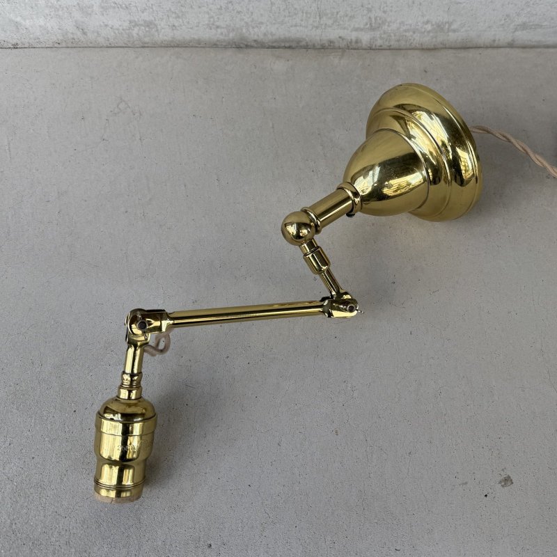 画像1: VINTAGE ANTIQUE LAMP LIGHT WALL LAMP FARIES HUBBELL ヴィンテージ アンティーク フェアリーズ ライト ウォールランプ 壁付け照明 ブラケットランプ / ランプ コレクタブル 真鍮 E26 店舗什器 アメリカ