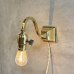 画像10: VINTAGE ANTIQUE LAMP LIGHT WALL LAMP ヴィンテージ アンティーク ライト ウォールランプ 壁付け照明 ブラケットランプ / ランプ インテリア 真鍮 E26 店舗什器アメリカ 13 (10)