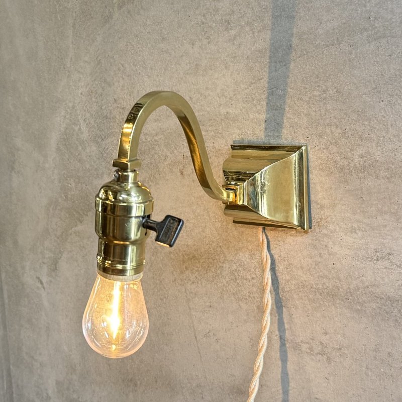 画像10: VINTAGE ANTIQUE LAMP LIGHT WALL LAMP ヴィンテージ アンティーク ライト ウォールランプ 壁付け照明 ブラケットランプ / ランプ インテリア 真鍮 E26 店舗什器アメリカ 13